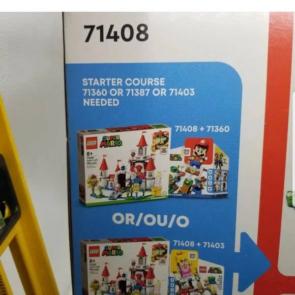 LEGO 71408 Super Mario: Peach’s Castle Expansion Set (1216pcs) NEW/SEALED - Picture 8 of 16